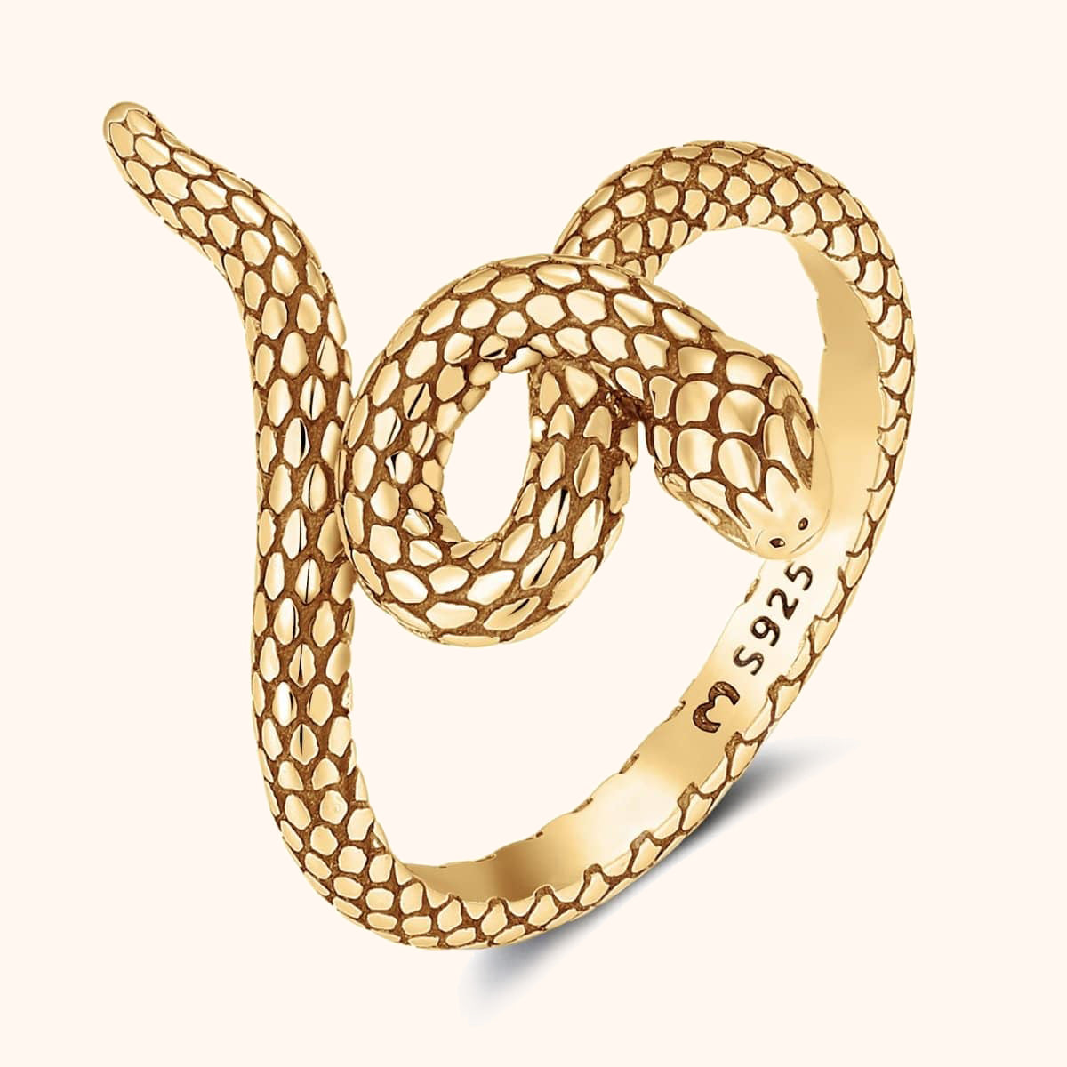 Bague Vipère Sauvage - LaMaisonDesBijoux