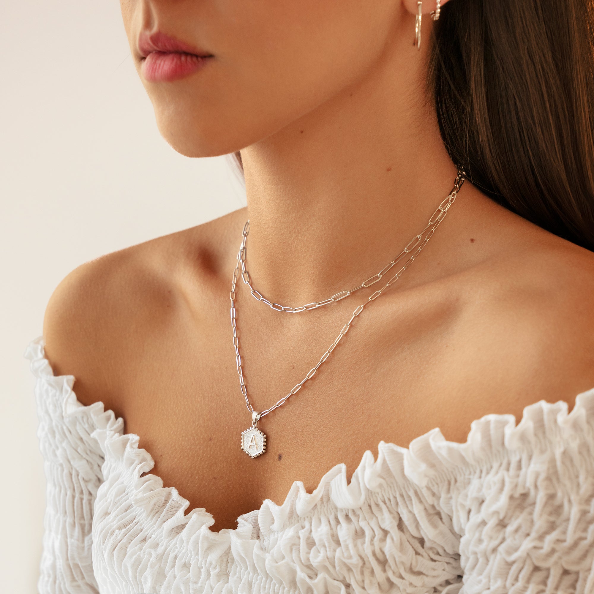 Collier "Initiale Chaîne" - LaMaisonDesBijoux