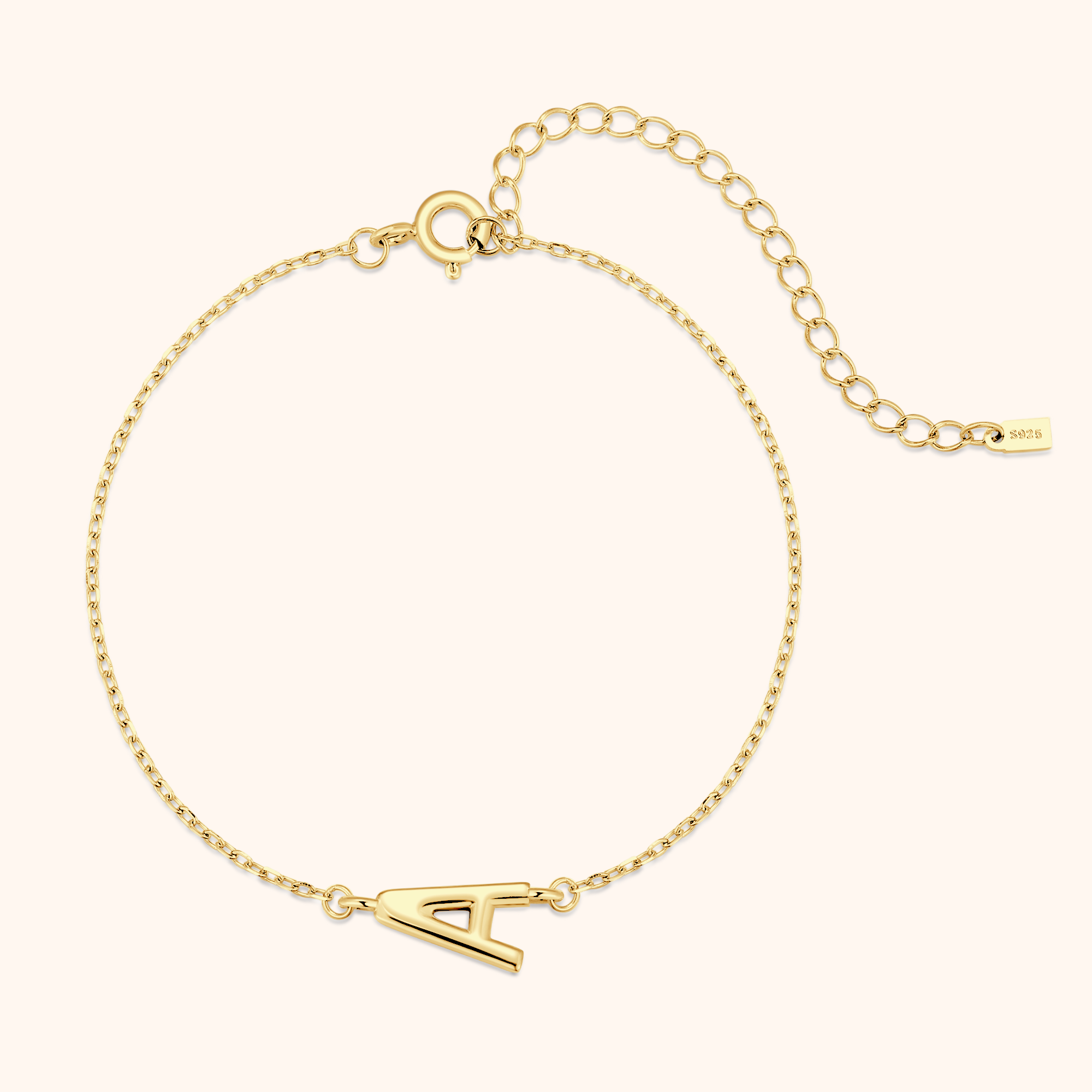 Bracelet Lettres Alpha - LaMaisonDesBijoux