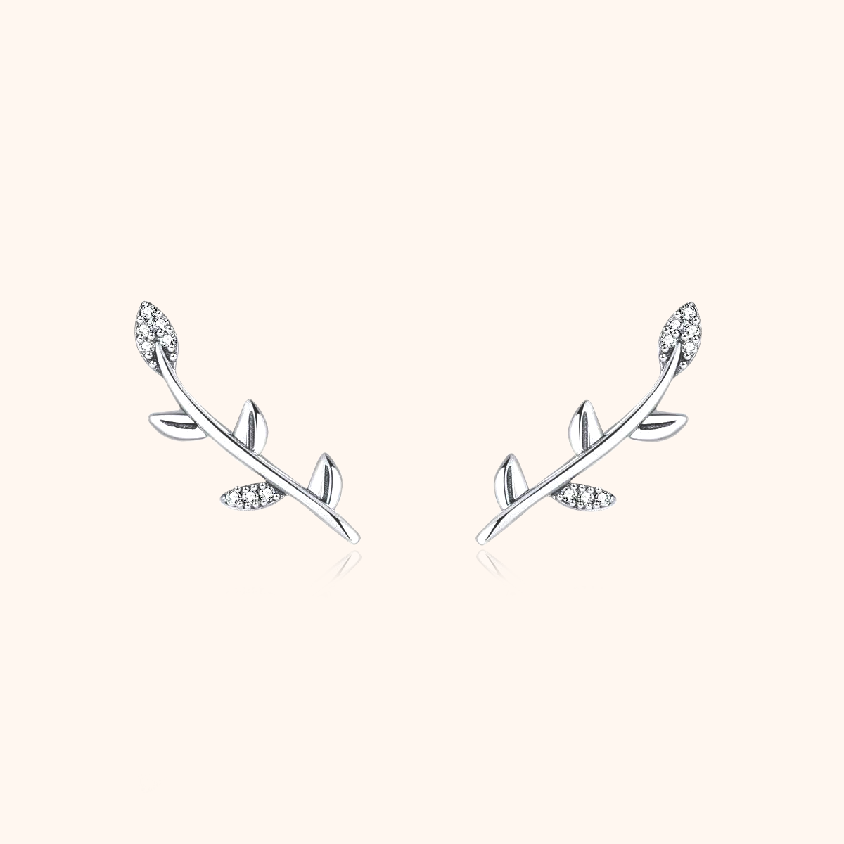 Boucles Bouquet de Feuilles - LaMaisonDesBijoux
