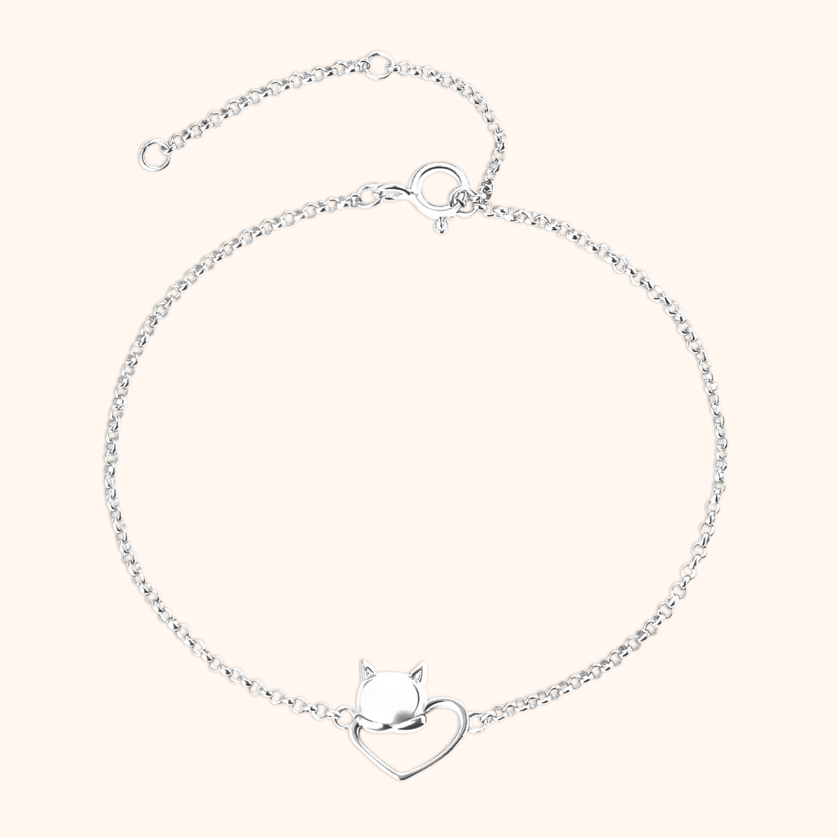 Bracelet Chat Conquiert - LaMaisonDesBijoux