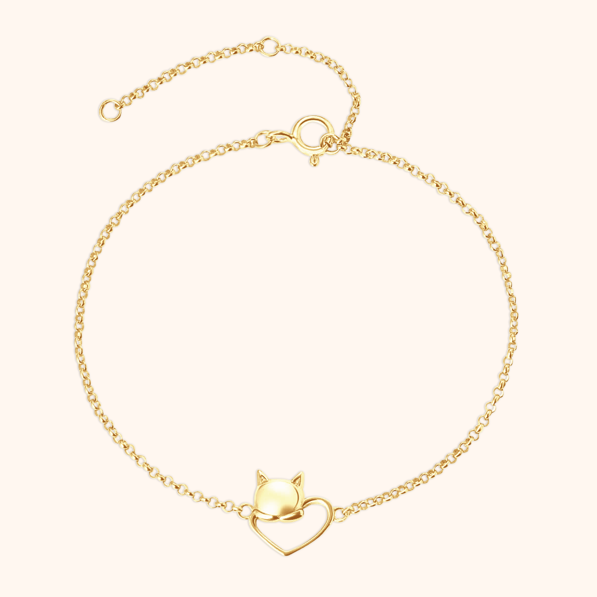 Bracelet Chat Conquiert - LaMaisonDesBijoux