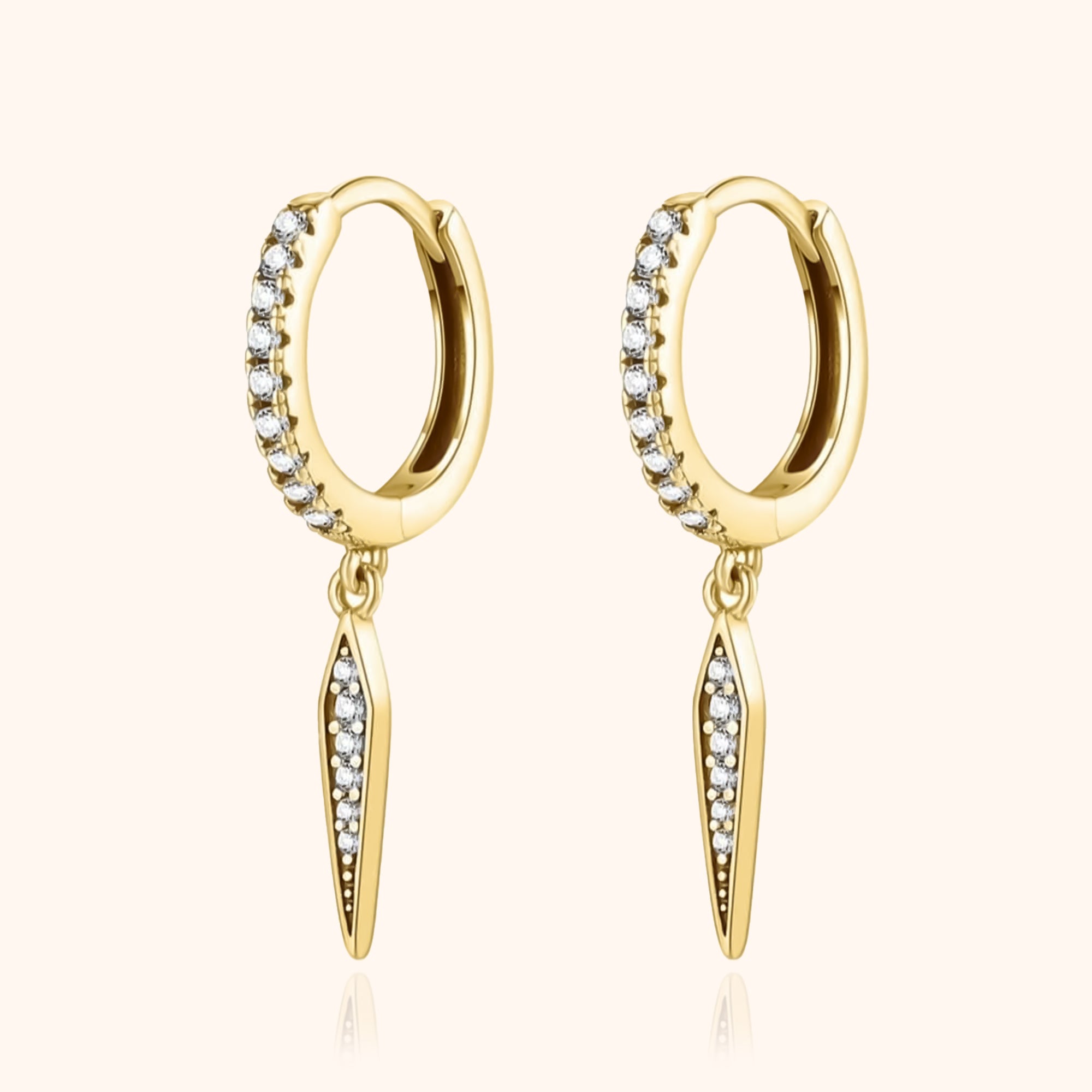 Boucles "Deltoïde" - LaMaisonDesBijoux