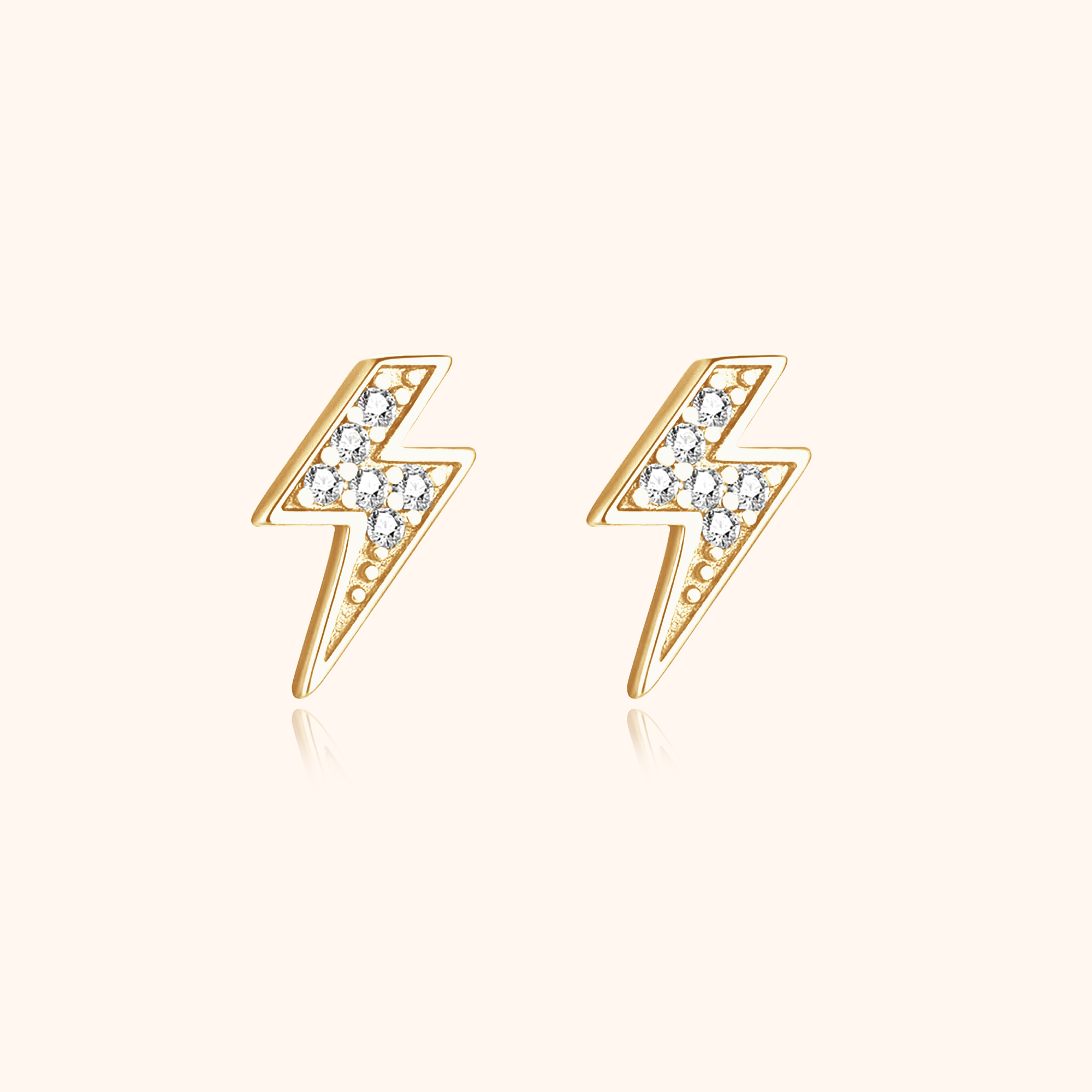 Boucles Éclairs Scintillants - LaMaisonDesBijoux