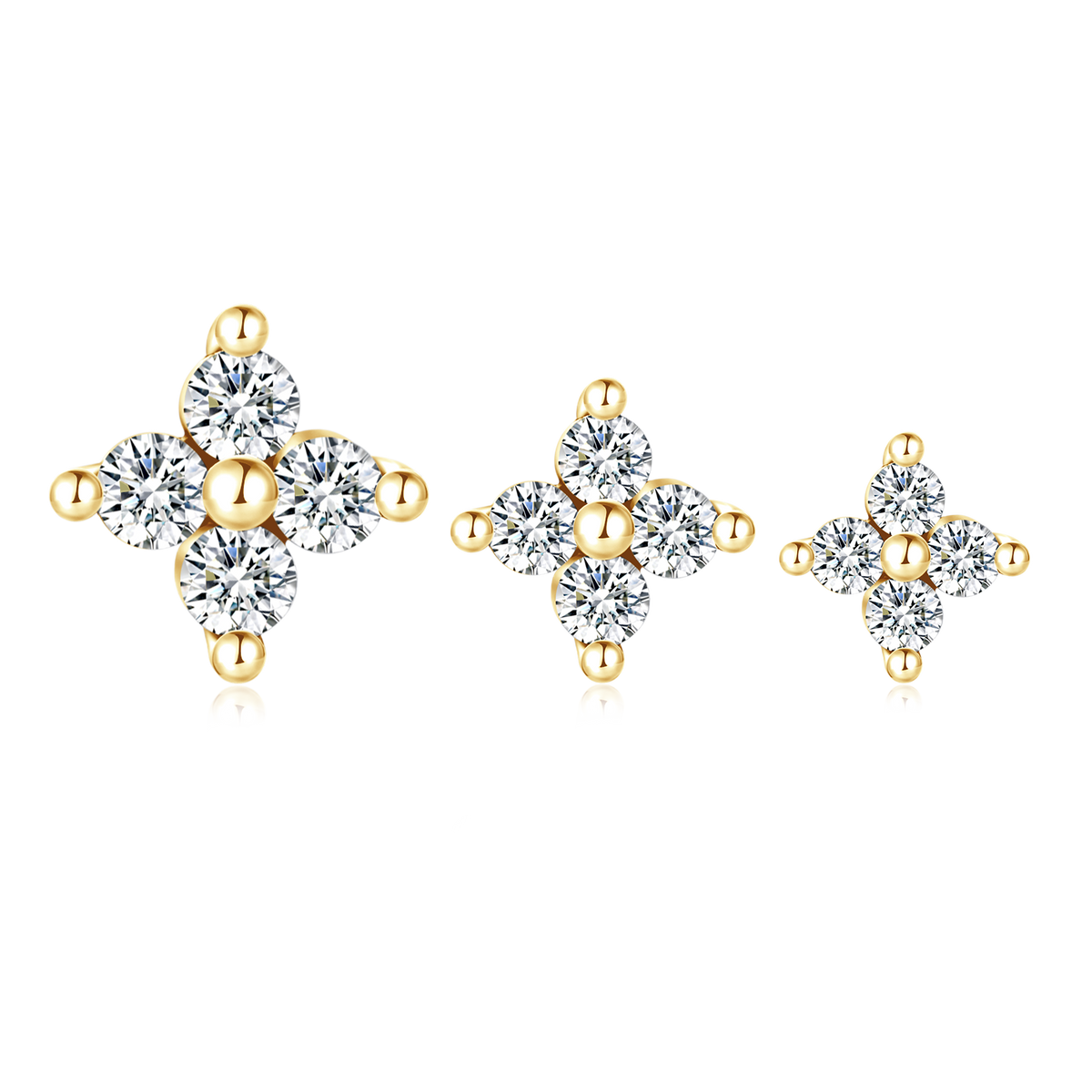 Boucles Papillon Éclatant - LaMaisonDesBijoux