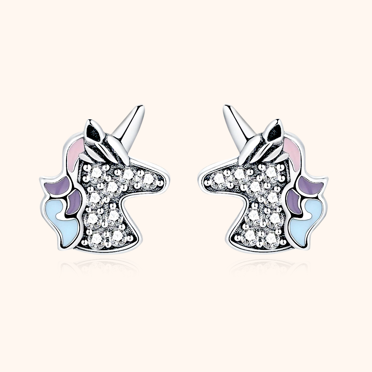 Boucles Petites Licornes - LaMaisonDesBijoux