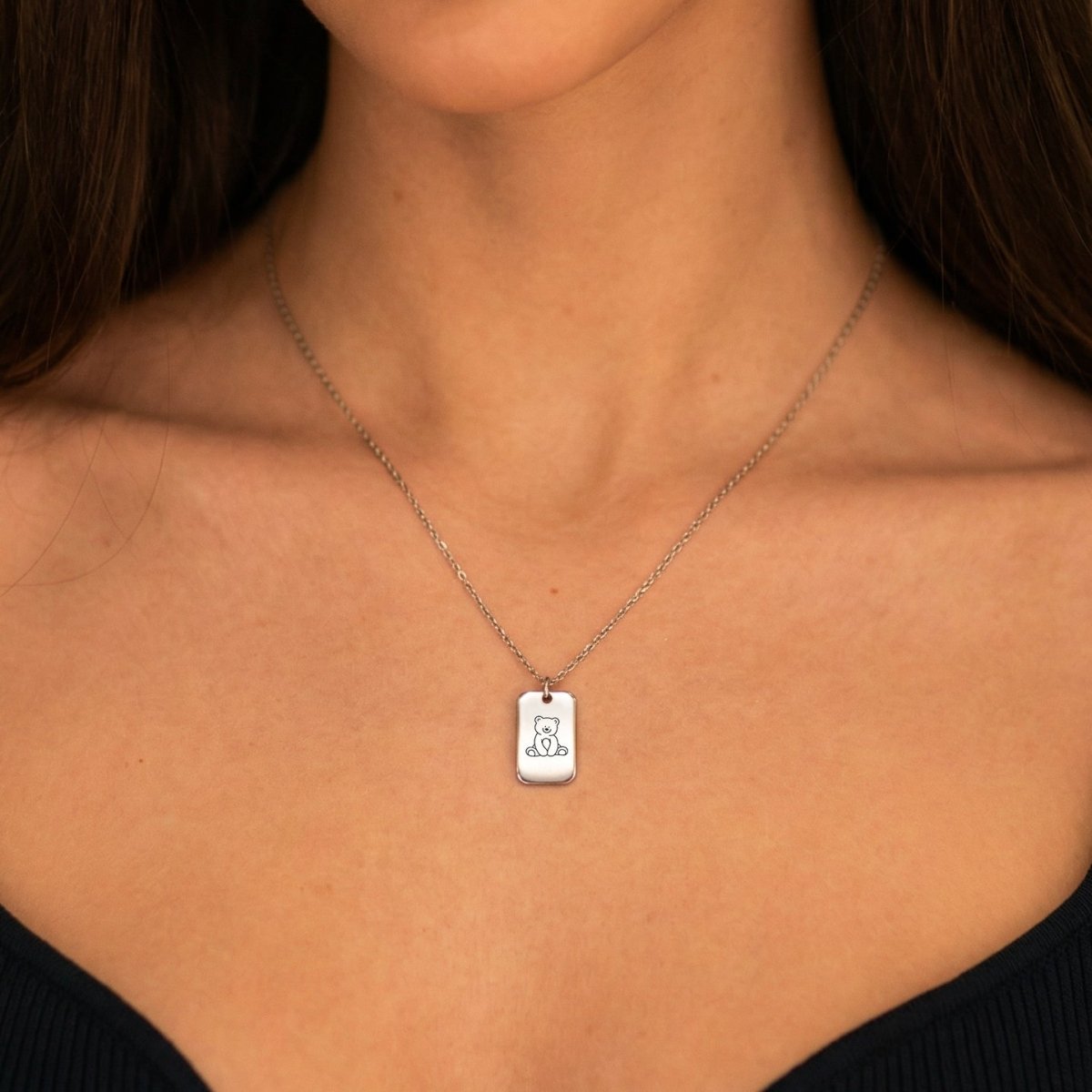 Collier Plaque - Personnalisé