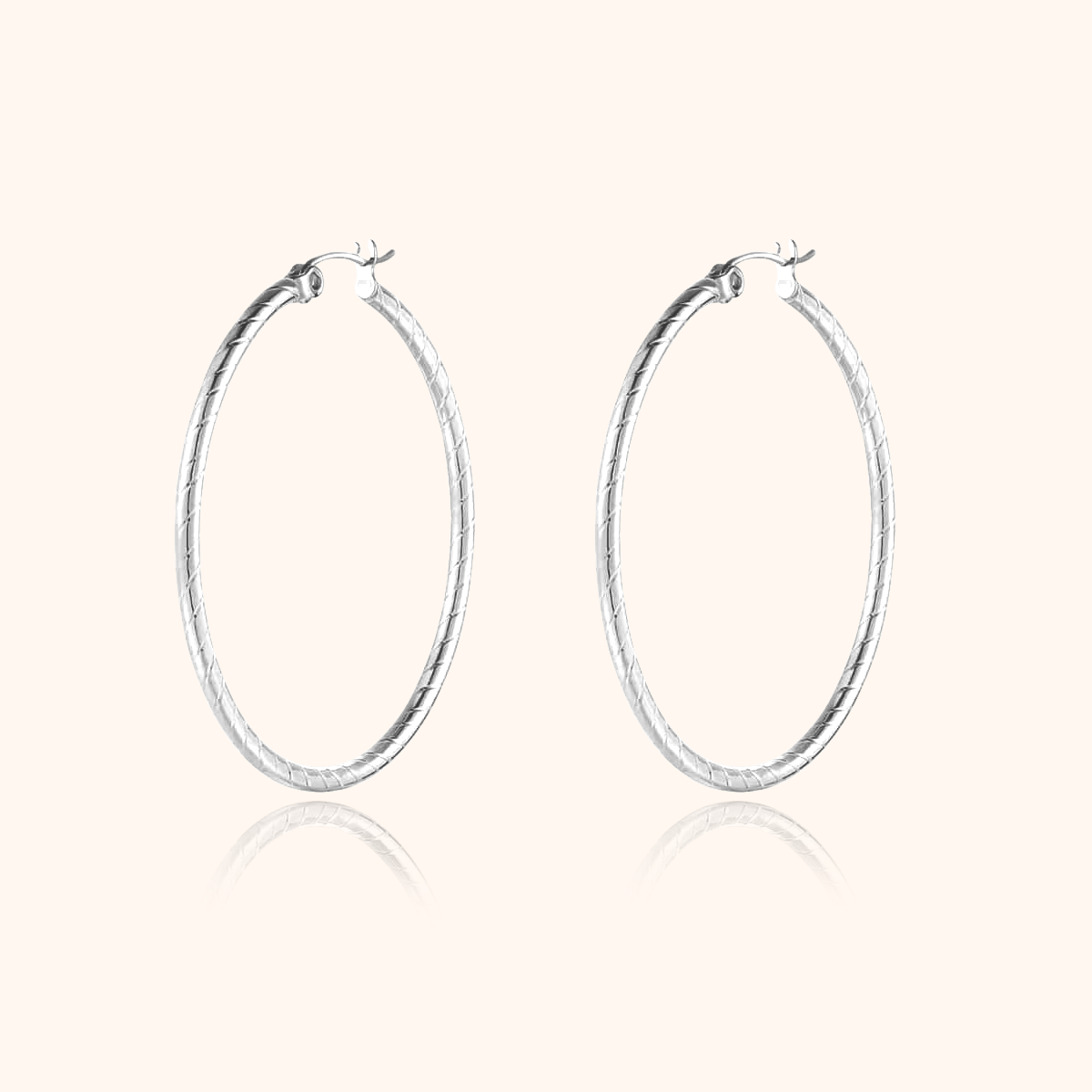 Boucles Rayures - LaMaisonDesBijoux