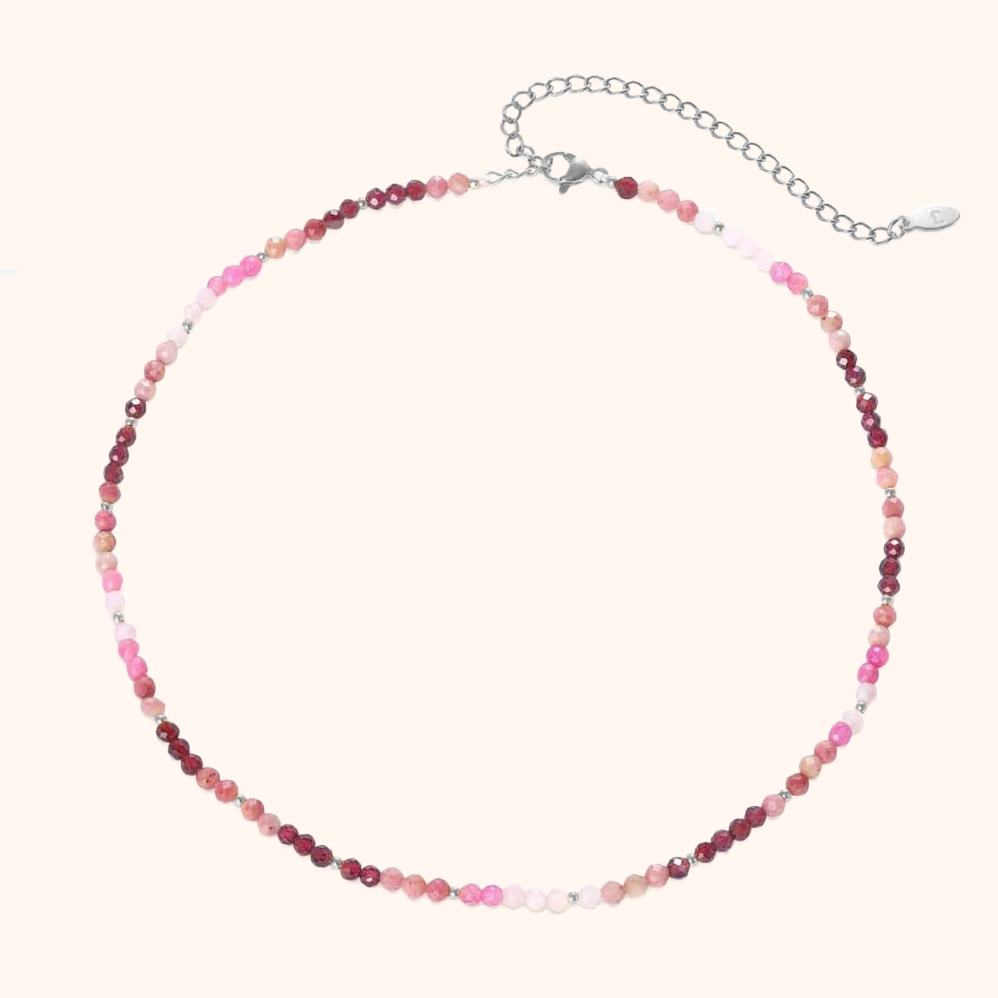 Collier "Cristal Pourpre" - LaMaisonDesBijoux