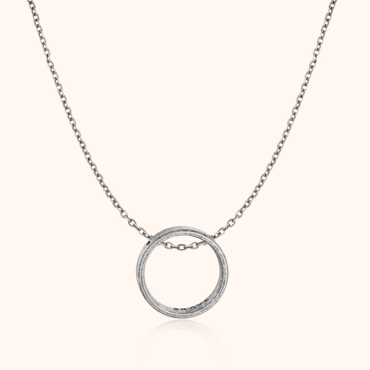Collier Homme BRAVE "Cercle Enchaîné" - LaMaisonDesBijoux