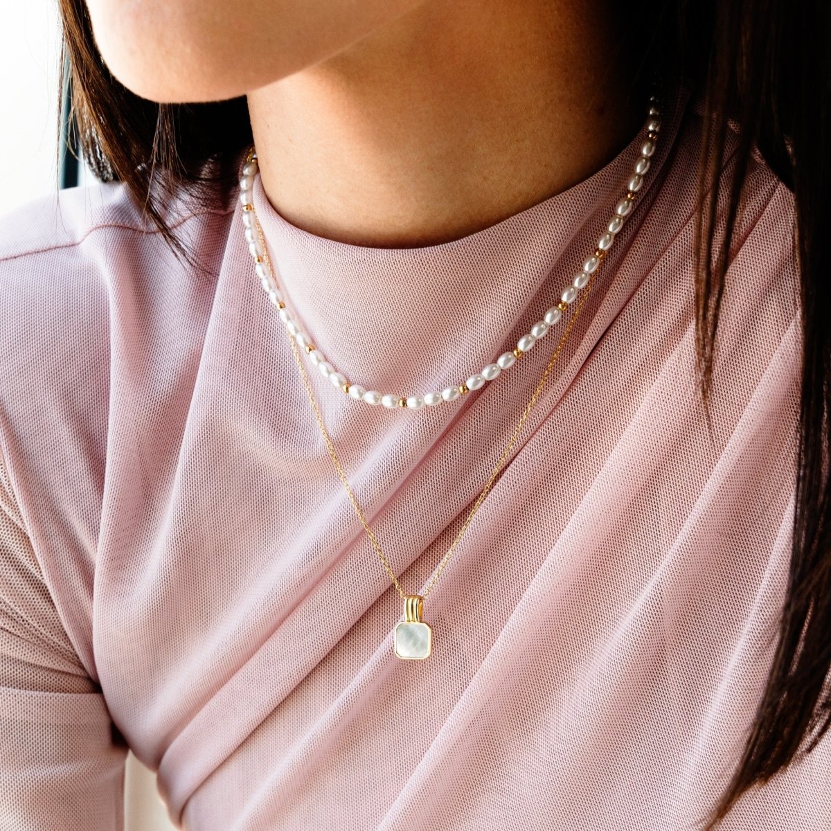 (Pack 2) Collier Angulaire + Nuka - LaMaisonDesBijoux