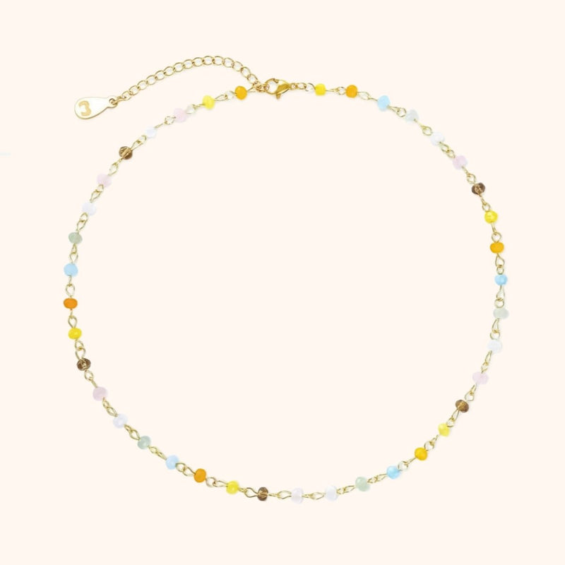 (Pack 2) Collier Coquille Marine + Canari - LaMaisonDesBijoux