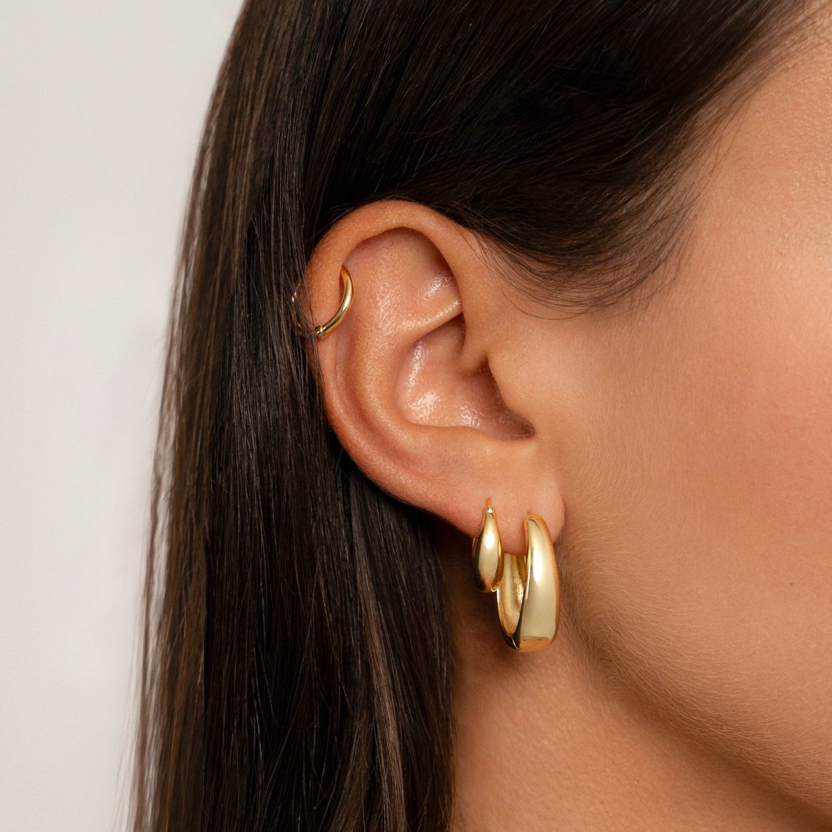 Boucles "Anneaux Ovales" - LaMaisonDesBijoux