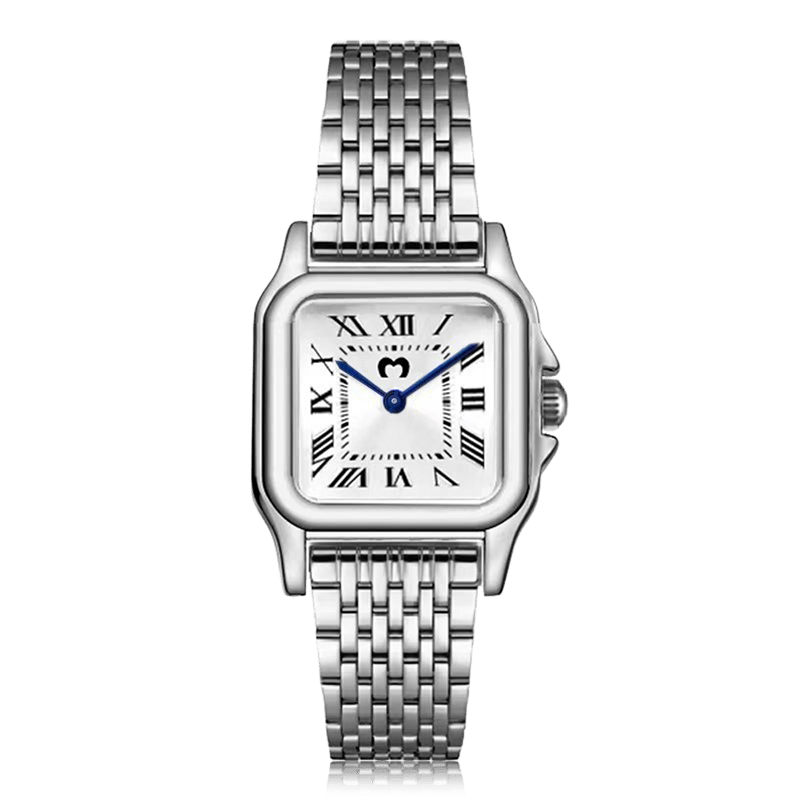 Montre Europe ~ Argent Blanc
