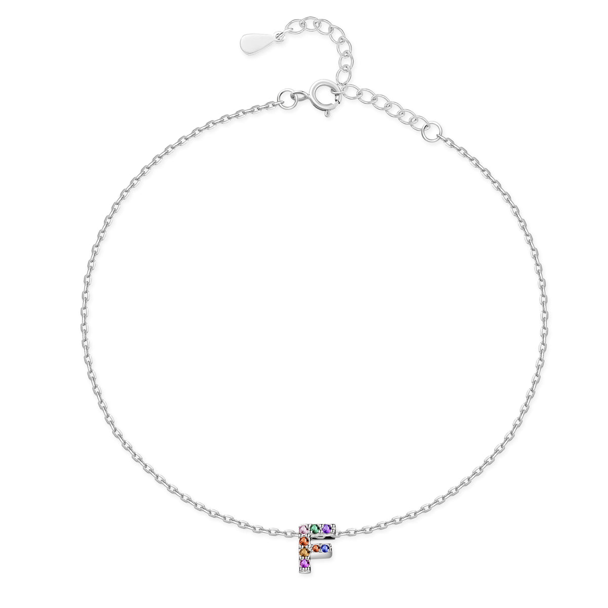 Bracelet de cheville "Initiale" - LaMaisonDesBijoux