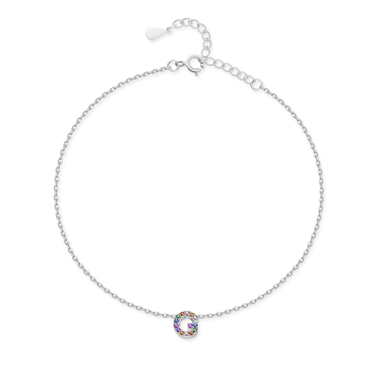 Bracelet de cheville "Initiale" - LaMaisonDesBijoux
