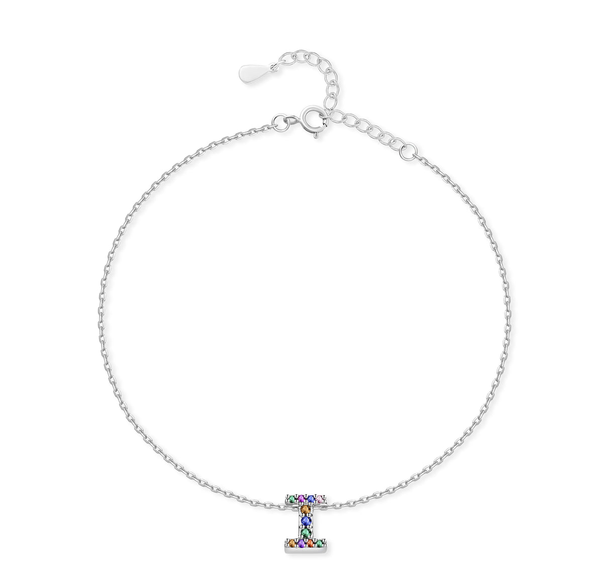 Bracelet de cheville "Initiale" - LaMaisonDesBijoux