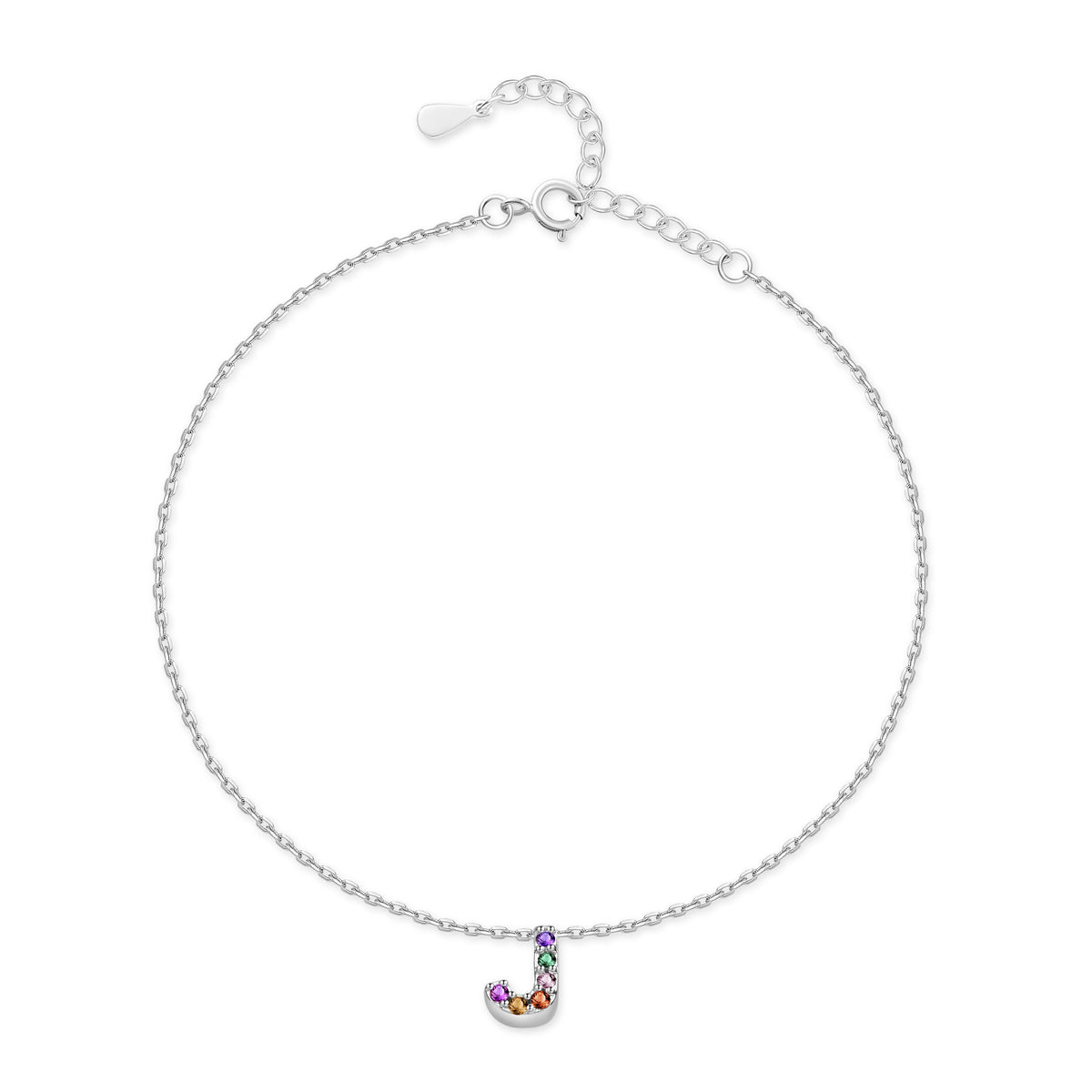 Bracelet de cheville "Initiale" - LaMaisonDesBijoux