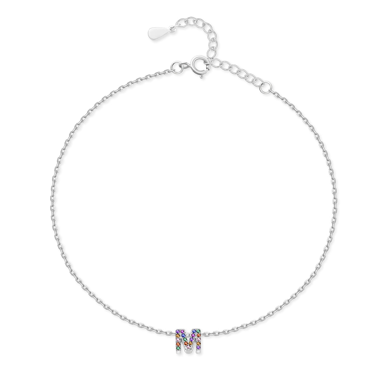 Bracelet de cheville "Initiale" - LaMaisonDesBijoux