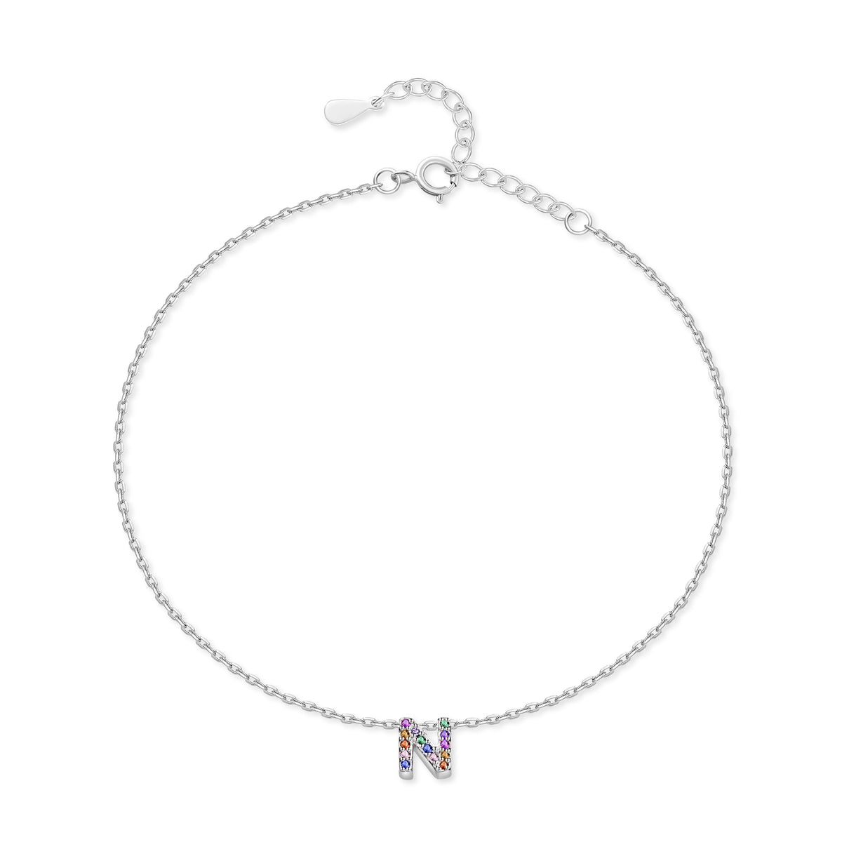 Bracelet de cheville "Initiale" - LaMaisonDesBijoux