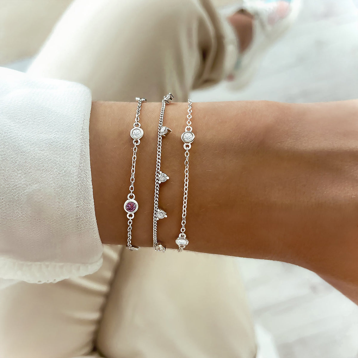 Bracelet "Quatre Brillants" - LaMaisonDesBijoux