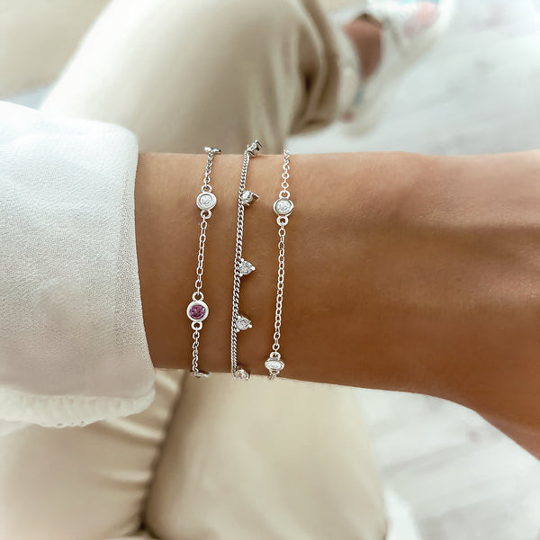Bracelet "Quatre Brillants" - LaMaisonDesBijoux