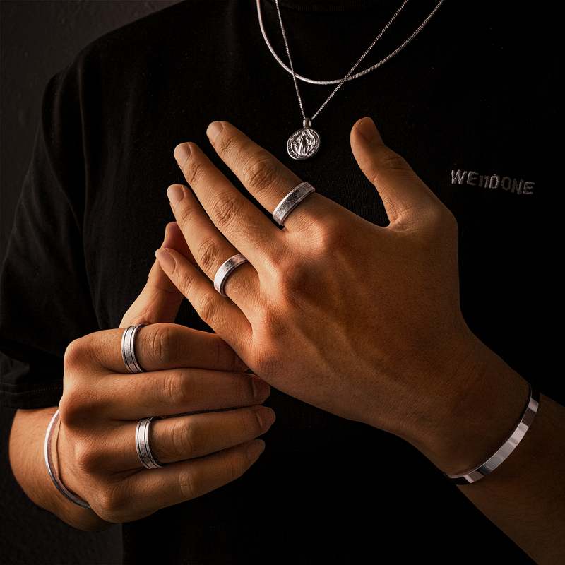 Bague Homme BRAVE "Fumée" - LaMaisonDesBijoux