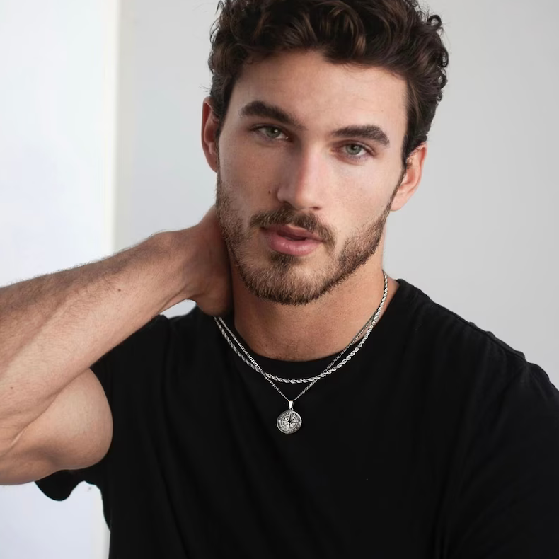 Collier Homme BRAVE "Forteresse" - LaMaisonDesBijoux