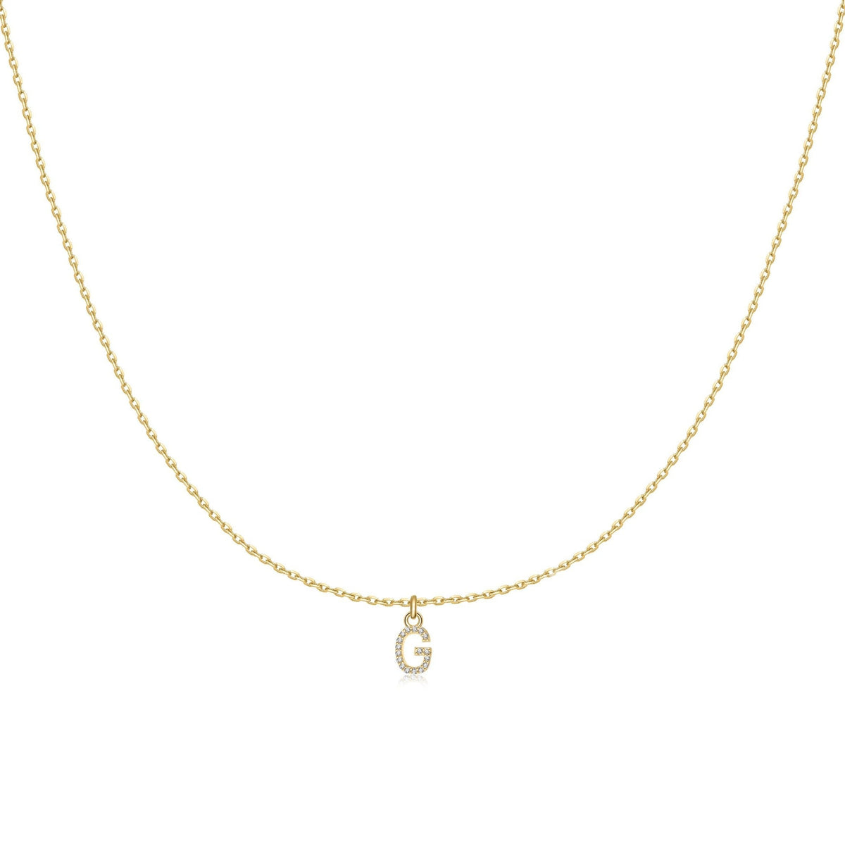 Collier "Little Initiale" - LaMaisonDesBijoux