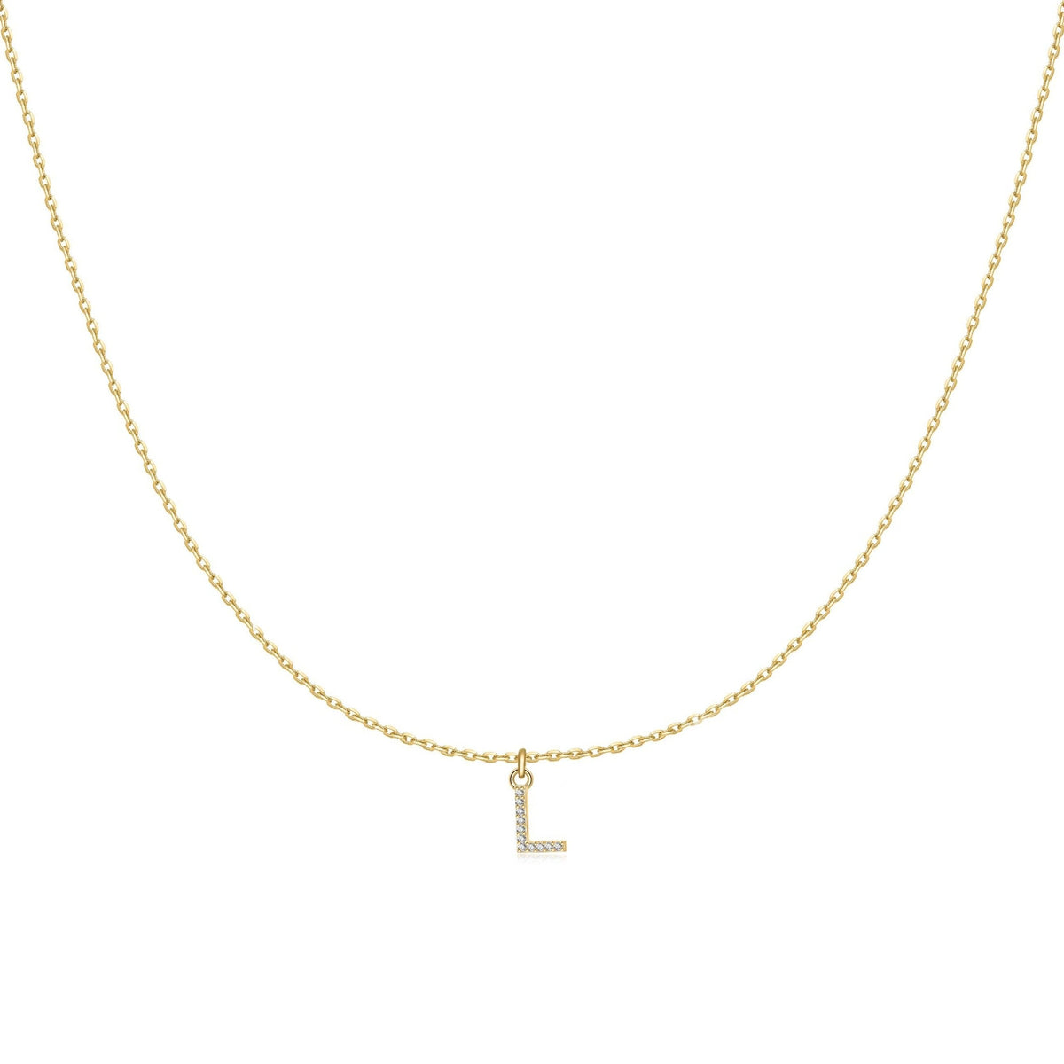 Collier "Little Initiale" - LaMaisonDesBijoux