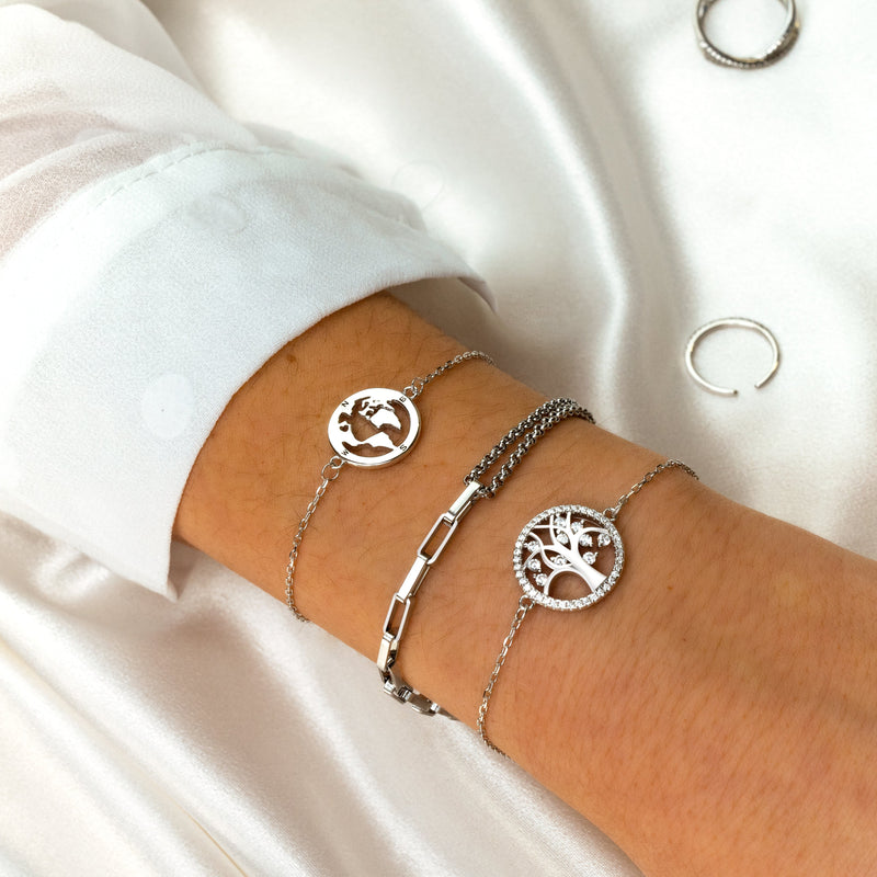 Bracelet "Double Design" - LaMaisonDesBijoux