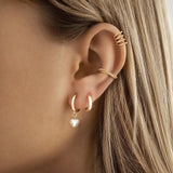 Boucles "Cœurs Cristal" - LaMaisonDesBijoux