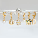 Bracelet semi-rigide BASE Perles "Amour pour Toujours" - LaMaisonDesBijoux