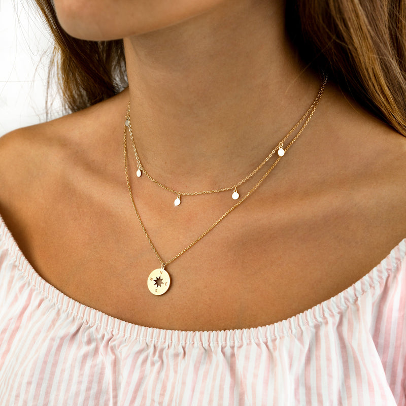 Collier "Rose des Vents" - LaMaisonDesBijoux