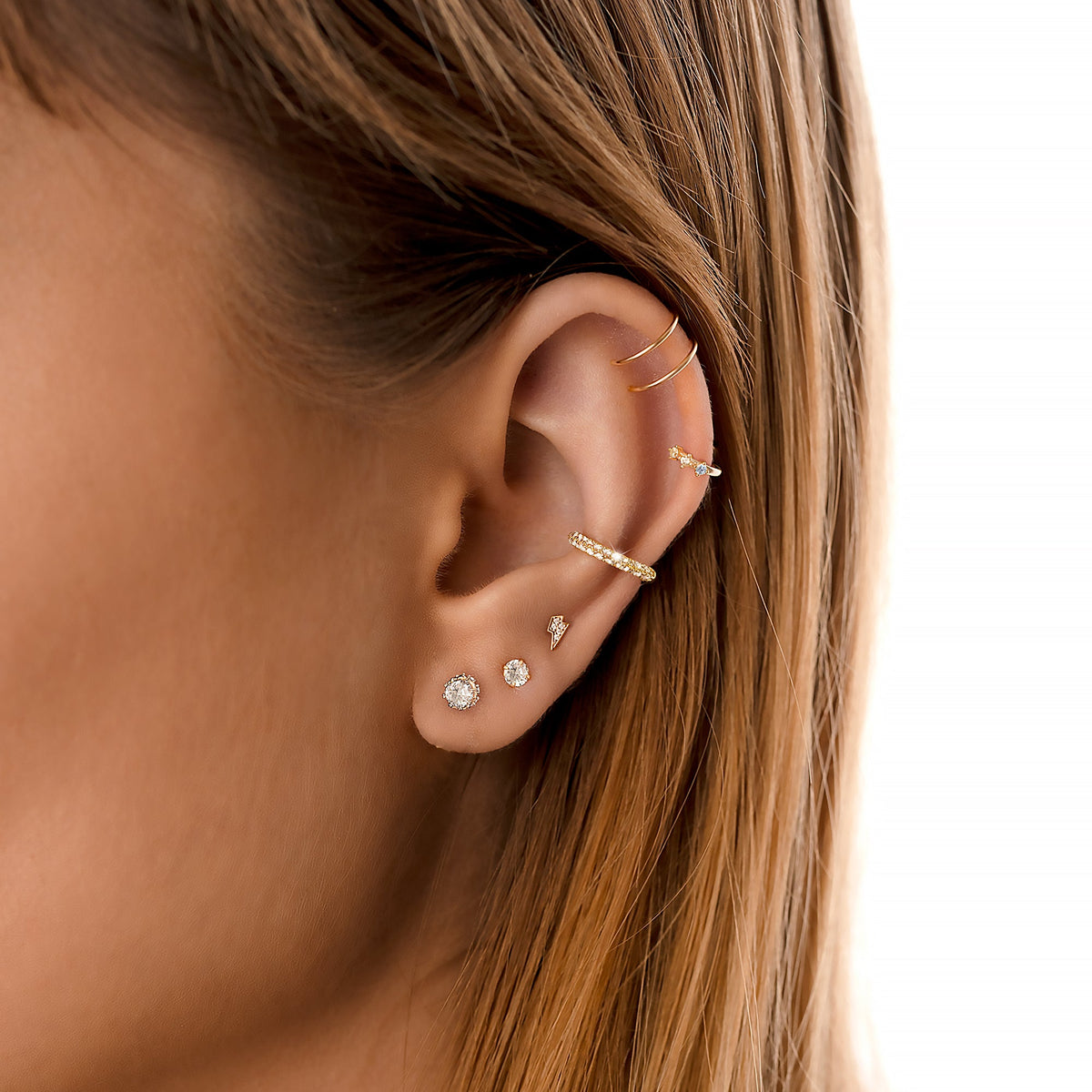 Boucles "Petite Couronne" - LaMaisonDesBijoux