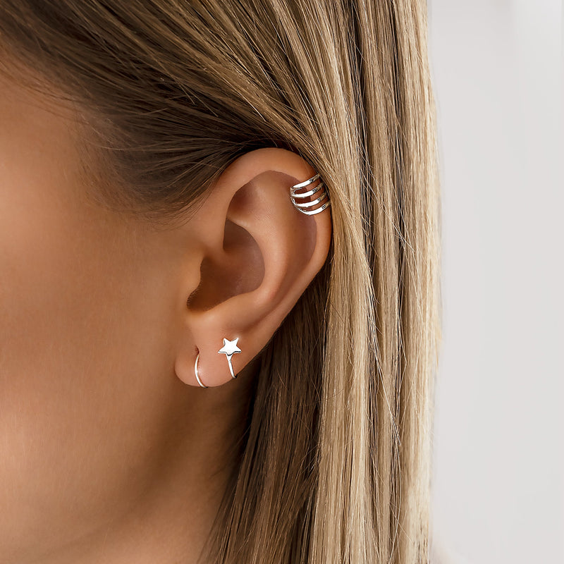 Boucles "Étoile Spirale" - LaMaisonDesBijoux