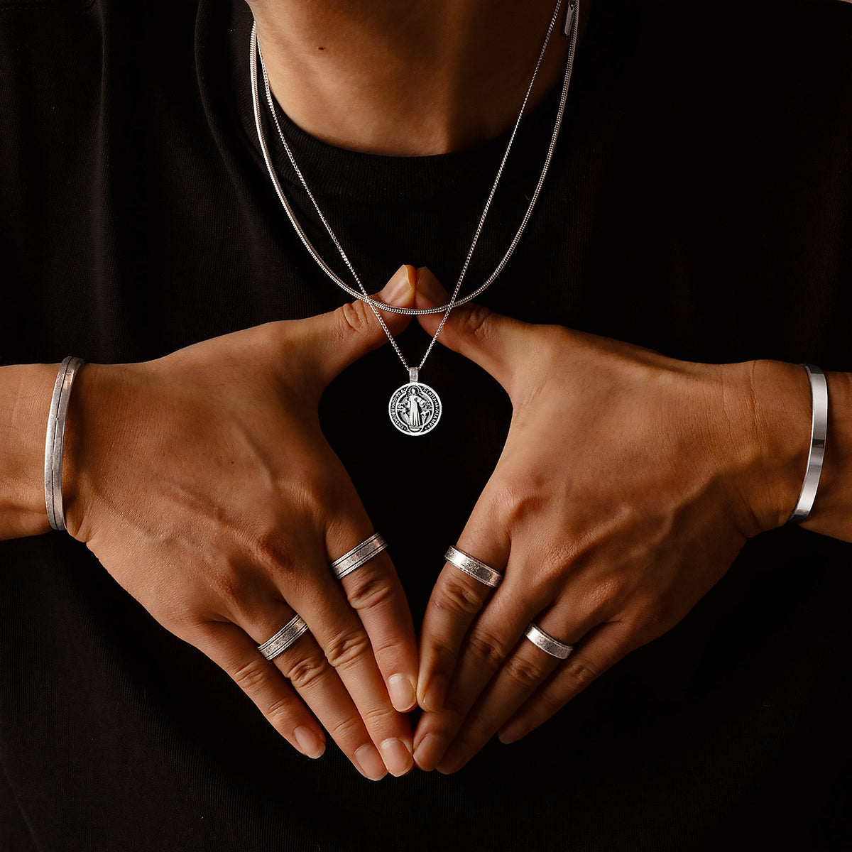 Collier Homme BRAVE "Vangelo" - LaMaisonDesBijoux
