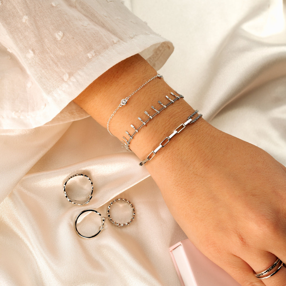 Bracelet "Quatre Brillants" - LaMaisonDesBijoux