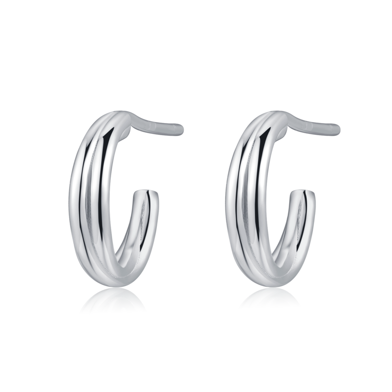 Boucles "Demi-anneau Jonctions" - LaMaisonDesBijoux