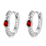 Boucles "Rouge Rubis" - LaMaisonDesBijoux