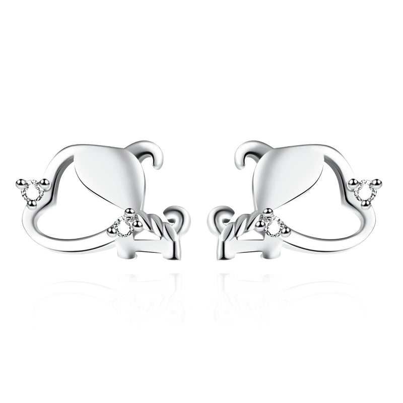 Boucles "Silhouette Chien" - LaMaisonDesBijoux
