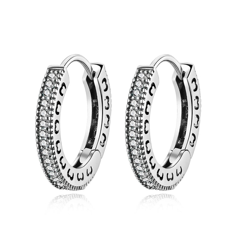 Boucles "Détails Brillants" - LaMaisonDesBijoux