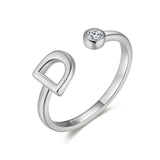 Bague "Top Lettre" - LaMaisonDesBijoux