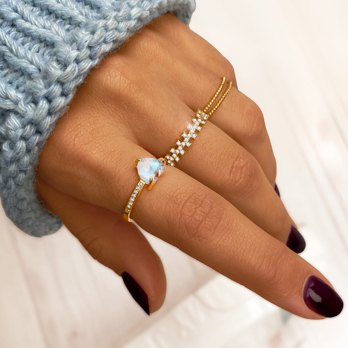 Bague "Lignes Tressées" - LaMaisonDesBijoux