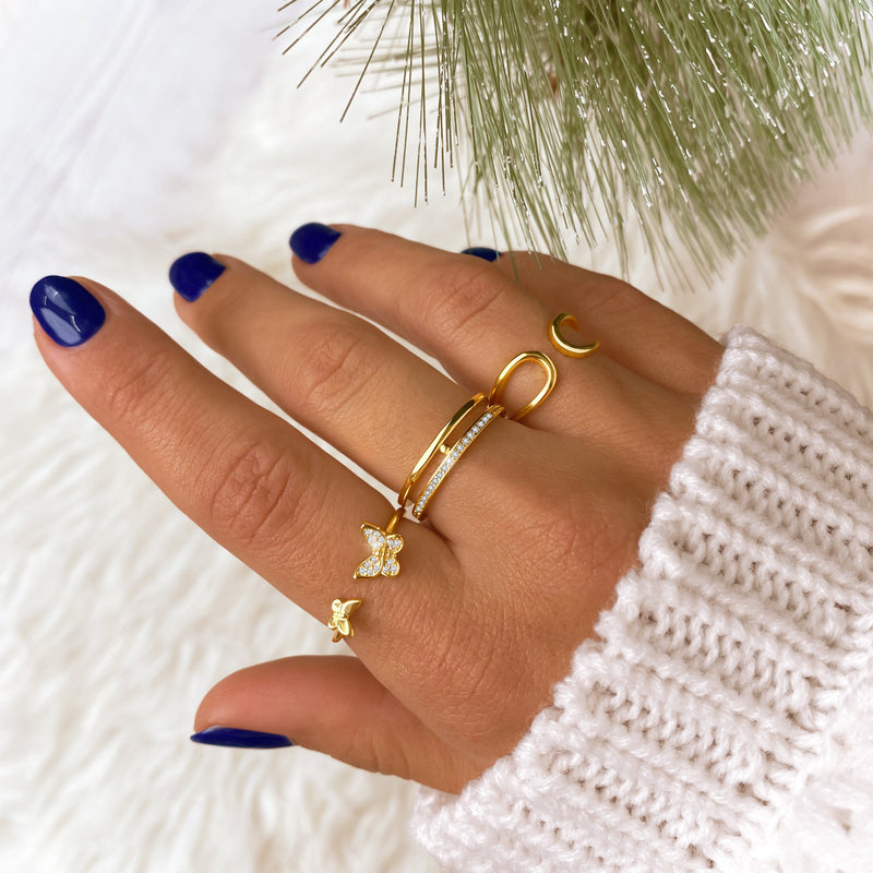 Bague "Petits Papillons" - LaMaisonDesBijoux