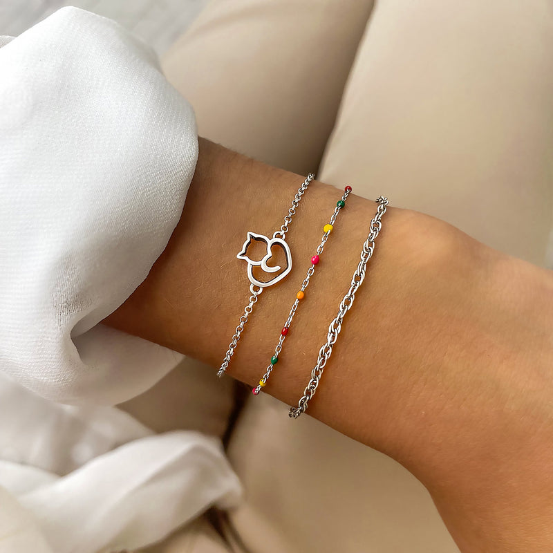 Bracelet "Cat Lover" - LaMaisonDesBijoux