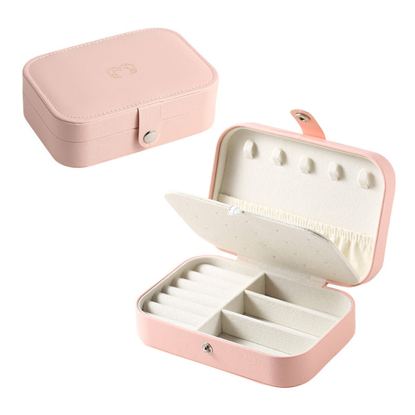 Boîte à Bijoux "Le Petit" ~ Rose/Blanc - LaMaisonDesBijoux