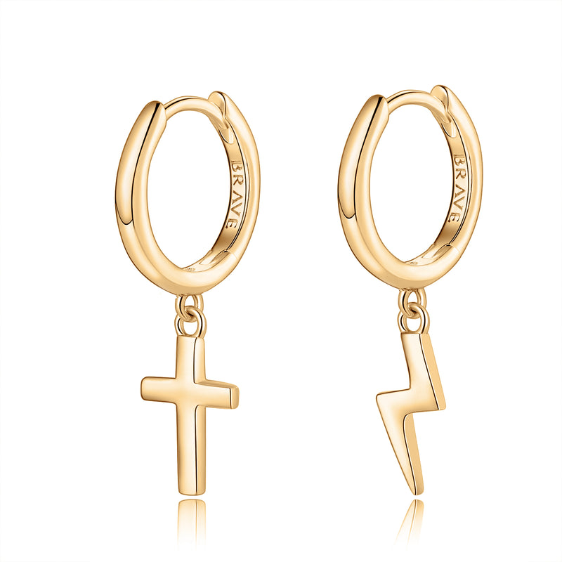 Boucles Homme BRAVE "Force" - LaMaisonDesBijoux