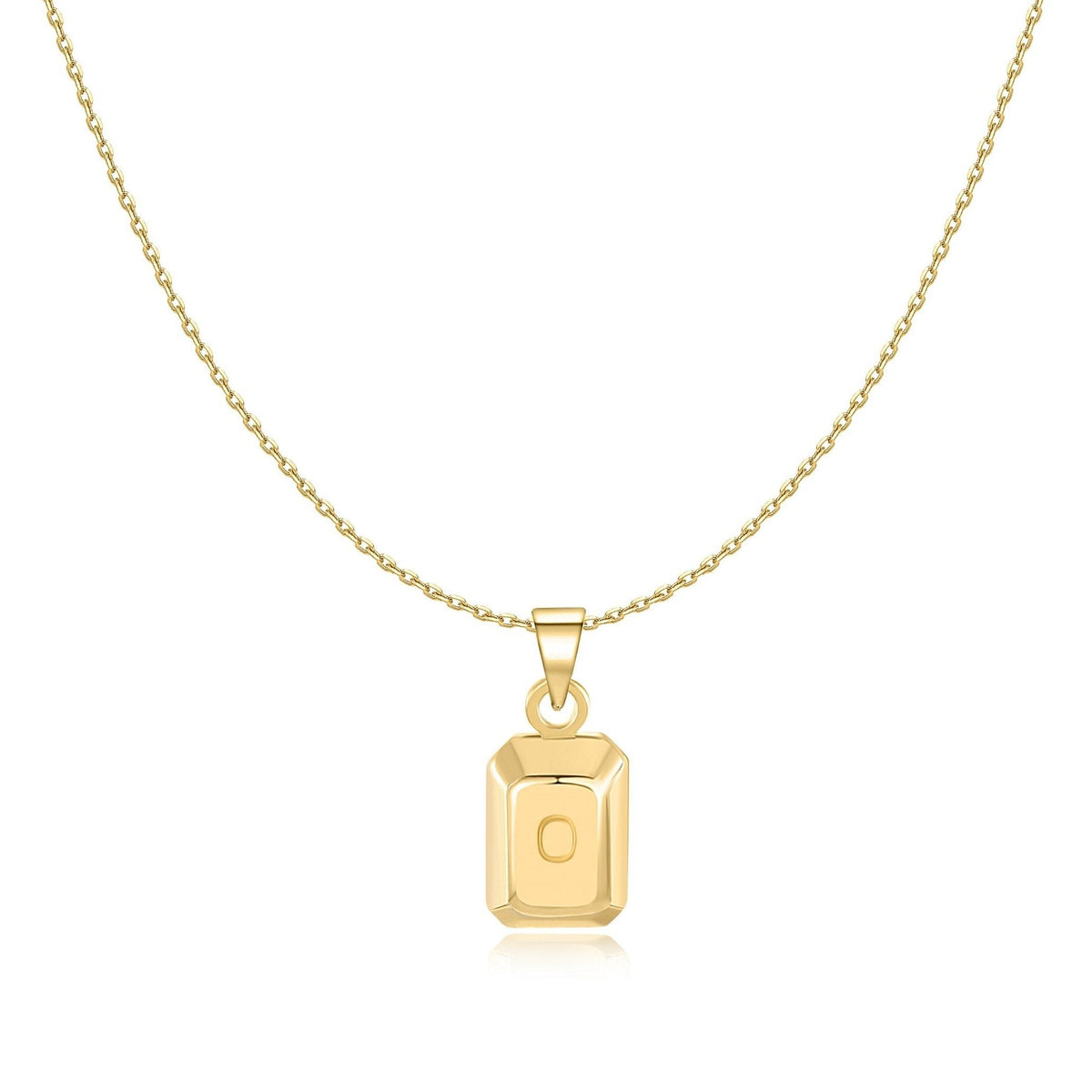 Collier "Lingot Initiale" - LaMaisonDesBijoux