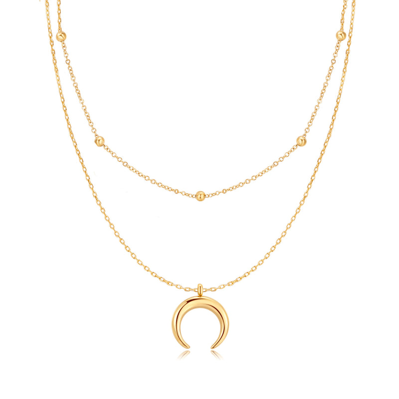 Collier "Demi-Lune Balles" - LaMaisonDesBijoux